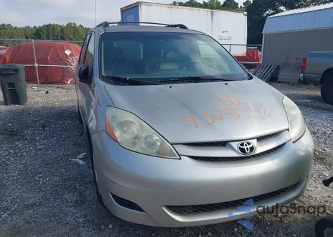 2007 Toyota Sienna Le из США, поврежденный, VIN 5TDZK23C47S082051